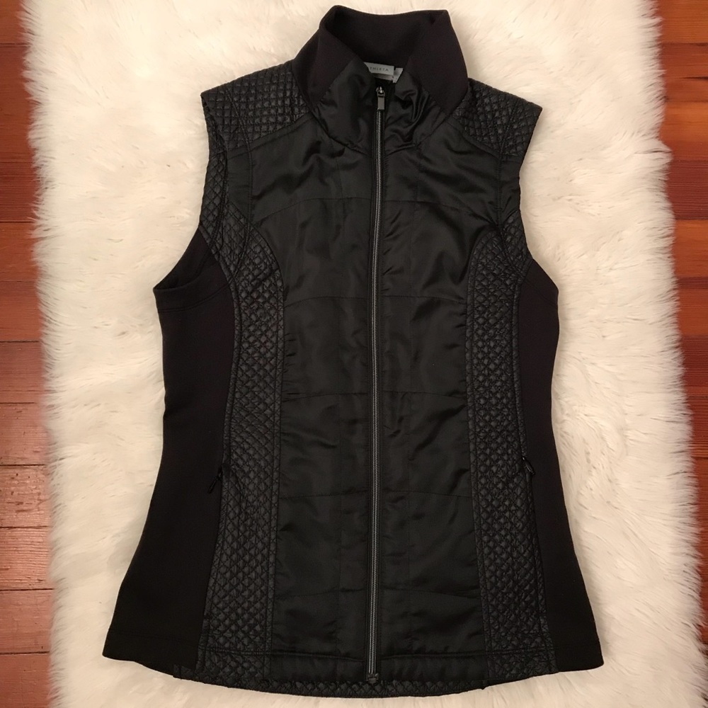 Athleta black vest